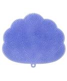 Extra-Large Silicone Back Scrubber for Shower | Exfoliating Shower Mat for Men and Women | Prevents Acne and Removes Dead Skin | Exfoliation Loofah Bundle | Blue - Buy Online on GoSupps.com