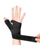 3-Strap Wrist Brace for Pain Relief | Adjustable Support for Men & Women | Breathable & Flexible Wrist Band for Daily Discomfort & Sports Strain - Buy Online on GoSupps.com