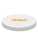 Ezyaid Construction Paper Circles White Color 6 Inches, Origami Craft Paper 100 Sheets for Kids Arts and Crafts, School Crafting Supplies for Kids - Buy Online on GoSupps.com
