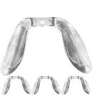 Fomiyes U-Shaped Glasses Pads - 4 Pieces Silicone Anti-Slip Nose Pads for Secure Fit - Transparent Glasses Accessories - Buy Online on GoSupps.com