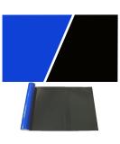 Blue Black Aquarium Background | Fish Tank Wallpaper 2 Sides | 12-24 High | 19.7H x 48L - Buy Online on GoSupps.com