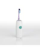 Maxxmee Sonic Boost Toothbrush Holder | Enhance Your Sound Toothbrush | Thorough Cleaning with Sound Technology | White/Turquoise  - Buy Online on GoSupps.com
