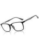 BLUEMOKY Blue Light Reading Glasses for Men,Sport Square Frame Readers, Anti Glare Computer Glasses Black 150.0 x - Buy Online on GoSupps.com