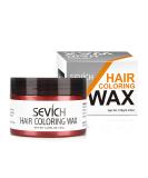 Buy Sevich Color Hair Wax - Temporary Light Brown Hair Dye Washable Natural Ingredients 100g for Instant Hair Color Transformation - Buy Online on GoSupps.com
