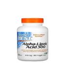 Doctors Best Alpha Lipoic Acid 300mg - Antioxidant Support 180 Vegan Capsules for Healthy Blood Sugar Nerve Health & Anti-Aging - Buy Online on GoSupps.com