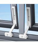 SAFELON 2 PCS Baby Safety Window Restrictor Window Safety Lock for Kids& Pets No Drilling& Tools Easy to Install and Use (2PCS White) 2PCS White - Buy Online on GoSupps.com