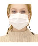 Nuovo Adjustable Mask Lanyards | Black Mask Extender Strap & Holder - International Shipping Available - Buy Online on GoSupps.com