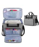 HomDSim Universal Sewing Machine Carrying Case - Portable Oxford Fabric Tote Bag with Shoulder Strap and Pockets for Accessories - Buy Online on GoSupps.com
