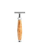 M HLE Safety Razor - Purist Series - Karelian Curly Birch | Premium International Shipping - Buy Online on GoSupps.com