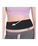 Buy Peritoneal Dialysis Belt & G Tube Holder | Gastrostomy Catheter Covers & Accessories for Adults - Black - Buy Online on GoSupps.com