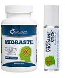 Migraine Relief Bundle: Basic Vigor Migraine Stick & Migrastil Capsules - Buy Online on GoSupps.com