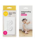 Bink Outlet Safety Plug Covers x24 Pack - Award Winning Design (White) - Buy Online on GoSupps.com