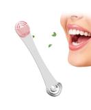Buy Tongue Scraper & Silicone Tongue Cleaner - Reduce Bad Breath Oral Hygiene Tool for Adults & Kids - Reusable Easy to Use (2pcs Replacement Pads in Pink) - International Shipping Available - Buy Online on GoSupps.com