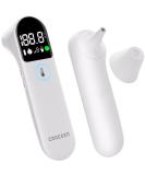 COOCEER Ear Forehead Thermometer for Adults and Kids - Touchless Temperature Measurement for Family - Fast, Easy, Accurate Digital Fever Thermometer - Buy Online on GoSupps.com