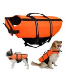 Wallpage Dog Life Jacket - Fainfun Reflective & Adjustable Buoyancy Vest for Small & Large Dogs (XL Orange) - Ripstop Swim Safety & Rescue Handle - Buy Online on GoSupps.com