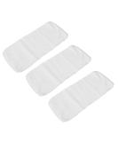 Organic Cotton Flannel Compress Wraps - Reusable Castor Oil Towels for Liver Detox Fibroid Relief & Thyroid Support - Buy Online on GoSupps.com