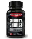 Soldier's Charge - #1 Men's Performance Enhancer for Size Strength & Energy - Boost Male Vitality Today - Buy Online on GoSupps.com