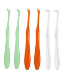 SSRDFU Tuft Toothbrush Set 6 Pieces for Detail Cleaning | Soft Interdental Brush for Ultimate Oral Care - Buy Online on GoSupps.com