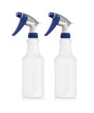 Bar5F 16 oz Plastic Spray Bottles - Leak Proof, Value Pack of 2 for Chemical and Cleaning Solutions - Adjustable Head Sprayer, Fine to Stream - Buy Online on GoSupps.com