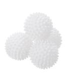 uxcell 4pcs Reusable Laundry Dryer Balls - Vinyl Drying Balls to Reduce Wrinkles Static & Drying Time | Energy-Saving Fabric Softener - Buy Online on GoSupps.com