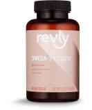 Revly Omega 3 Fish Oil + CoQ10 Softgels - Natural Lemon Flavor - 60 ct - Buy Online on GoSupps.com