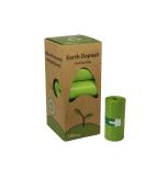 Biodegradable Dog Poo Bags - 120 Pet Poop bags - Unscented - Extra Thick - 100% Leakproof - 22x33cm - Buy Online on GoSupps.com