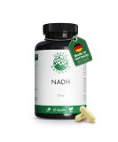 NADH 50mg Capsules - 60 Vegan & Additive-Free - Made in Germany | 6 Months Supply - Buy Internationally - Buy Online on GoSupps.com