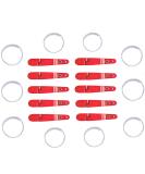Krazywolf Heavy Tension Snap Release Clips - 10Pcs for Weight Planer Board, Kite & Offshore Fishing - Buy Online on GoSupps.com