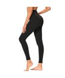 GAYHAY High Waisted Leggings for Women - Tummy Control Printed Pants, Full Length, Black, L-XL - Buy Online on GoSupps.com