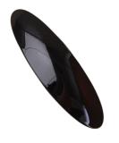 Black Oval Shaped Barrette Hair Clip - 9cm (3.5) | Pritties Accessories - International Shipping - Buy Online on GoSupps.com