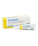 Terramycin Antibiotic Ointment for Eye Infection Treatment in Dogs Cats Cattle Horses and Sheep 0.125oz Tube - Buy Online on GoSupps.com
