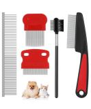 Thursday April 5 Tear Tear Removal Double-Sided Dog Eyes Comb - Multi-Purpose Flea Combat Brush for Cats & Dogs | Pet Care Tools - Buy Online on GoSupps.com