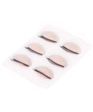3 Pairs Removable White Eyelids for Eyelash Extension Practice Head - Lifelike Realistic Eyelids - Buy Online on GoSupps.com