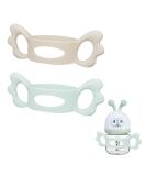 Shop Silicone Baby Bottle Handles | 2 Pack Wide Neck Grip Design for Small Hands - International Shipping - Buy Online on GoSupps.com