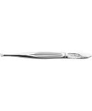 Nipple Solingen Tweezers - Nickel-Plated Steel 8 cm | Precision Eyebrow Plucking | Straight Tip Pinzette | Made in Germany - Buy Online on GoSupps.com