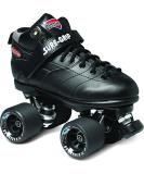 Sure-Grip Rebel Roller Skates - Black, Size Mens 10 / Ladies 11 - Buy Online on GoSupps.com