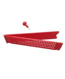 Braille board made of plastic 4 lines x 28 boxes red - Buy Online on GoSupps.com