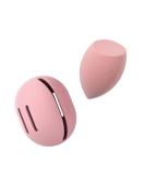 Fnyes Makeup Sponge Holder with Silicone Beauty Sponge - Dry & Wet Foundation Sponge for Travel (MS Pink) | Perfect for On-the-Go Makeup - Buy Online on GoSupps.com