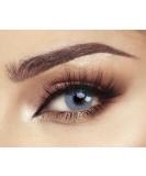 Bella Diamonds Gray Shadow Colored Contact Lenses - Natural Look for Dark Eyes | Monthly Wear Strong Coverage -0.00 Dioptria - Buy Online on GoSupps.com