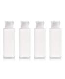 VASANA 4PCS 100ML 3.4oz Clear Plastic Soft Tubes Squeezable and Refillable Travel Bottles Make up Cosmetics Containers For Facial Cleanser Lotion Emulsion Shampoo Conditioner Shower Toiletries - Buy Online on GoSupps.com