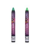 Go Ho 2PCS Green Eyeshadow Sticks - Shimmer Eye Black Ultra Pigmented Makeup - Long Lasting Eye Shadow Pen in Apple Green & Grass Green - Buy Online on GoSupps.com
