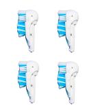 Sensitive Replacement Electric Toothbrush Heads (4 Count) | Dual Clean for Braun Oral-B CrossAction - Buy Online on GoSupps.com