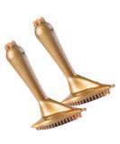 Buy Gleavi 2-in-1 Cellulite & Muscle Massage Brush | Magnetic Handwarmer | Effective Body & Neck Massage Accessory | 15x9cm - Buy Online on GoSupps.com