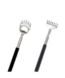 Buy Koboko Stainless Steel Back Scratchers - 2-piece Telescopic Scratchers up to 68 cm for Ultimate Back Relief - International Shipping Available! - Buy Online on GoSupps.com