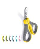 Professional Wepet Claw Scissors for Pets | Safe & Spicy Gray/Bumblebee Yellow | Ideal for Cats Dogs Kittens & Small Animals - Buy Online on GoSupps.com