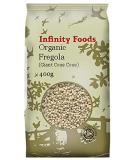Infinity Foods Organic Giant Cous Cous Fregola 400g - Premium Quality, Whole Grain Pasta for Healthy Meals - Buy Online on GoSupps.com