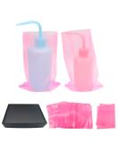 300pcs Pink Tattoo Wash Bottle Bags - Disposable Squeeze Bags for Tattoo Supplies - Buy Online on GoSupps.com