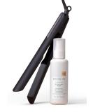 Kristin Ess Nanoblack 3-in-1 Curling Flat Iron & Heat Protectant Spray - 1.25" Professional Ceramic Hair Straightener & Curler Tool - Buy Online on GoSupps.com