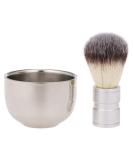 Buy Pofet Men's Shaving Brush & Soap Shell Cream Cup Set | Portable Beard Cleaning Tools for Salon & Home - Buy Online on GoSupps.com