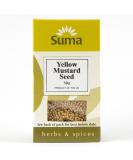 Suma Yellow Mustard Seeds (50g) - Gluten-Free & Vegan-Friendly - Buy Online on GoSupps.com
